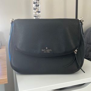 Kate spade Leila plaid medium flap shoulder bag